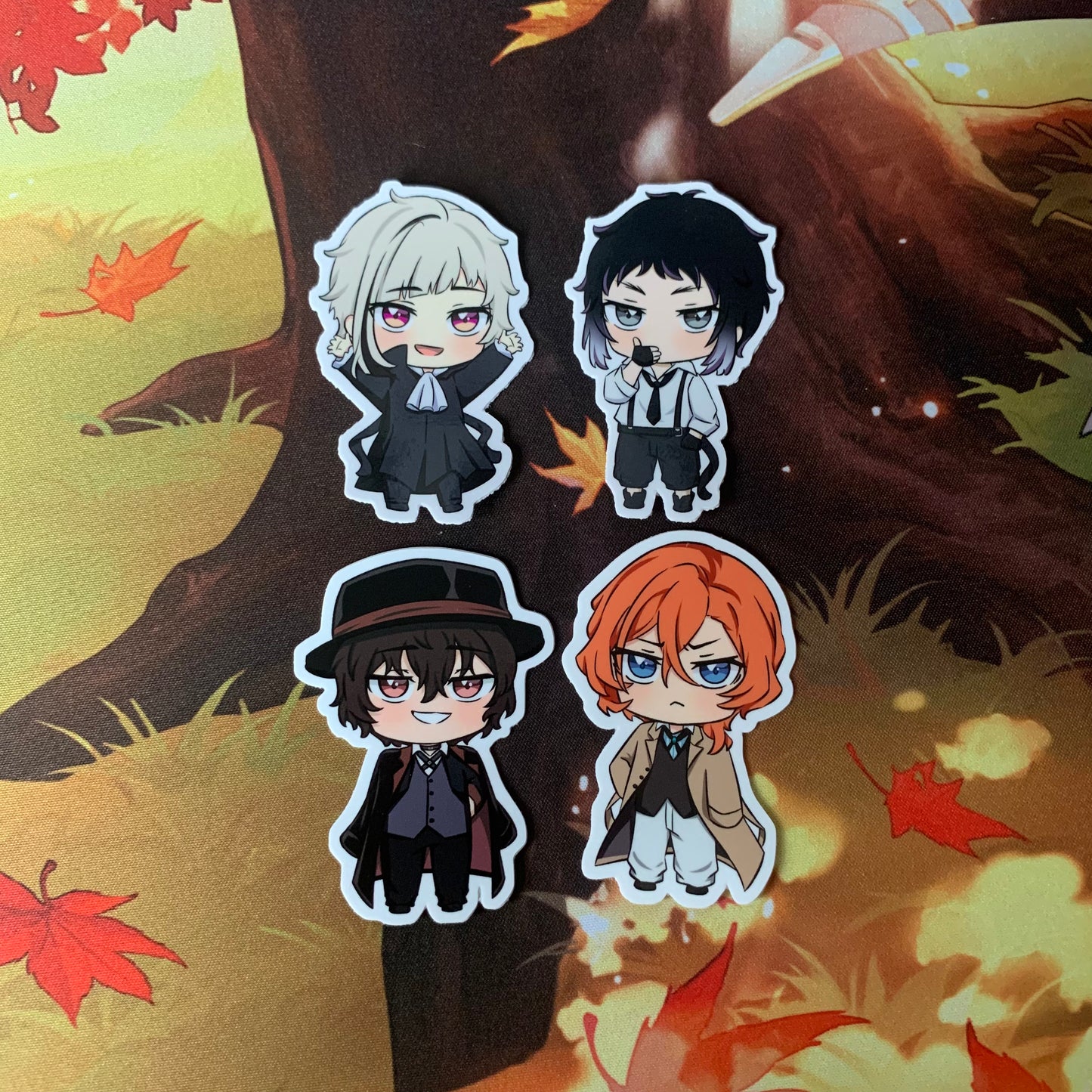 Clothes Swap BSD STICKERS Fanmade